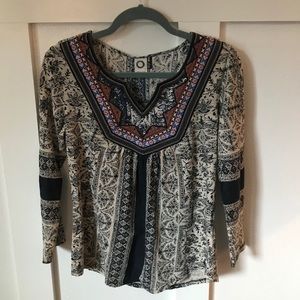 Anthropologie Akemi + Kin Tribal Print